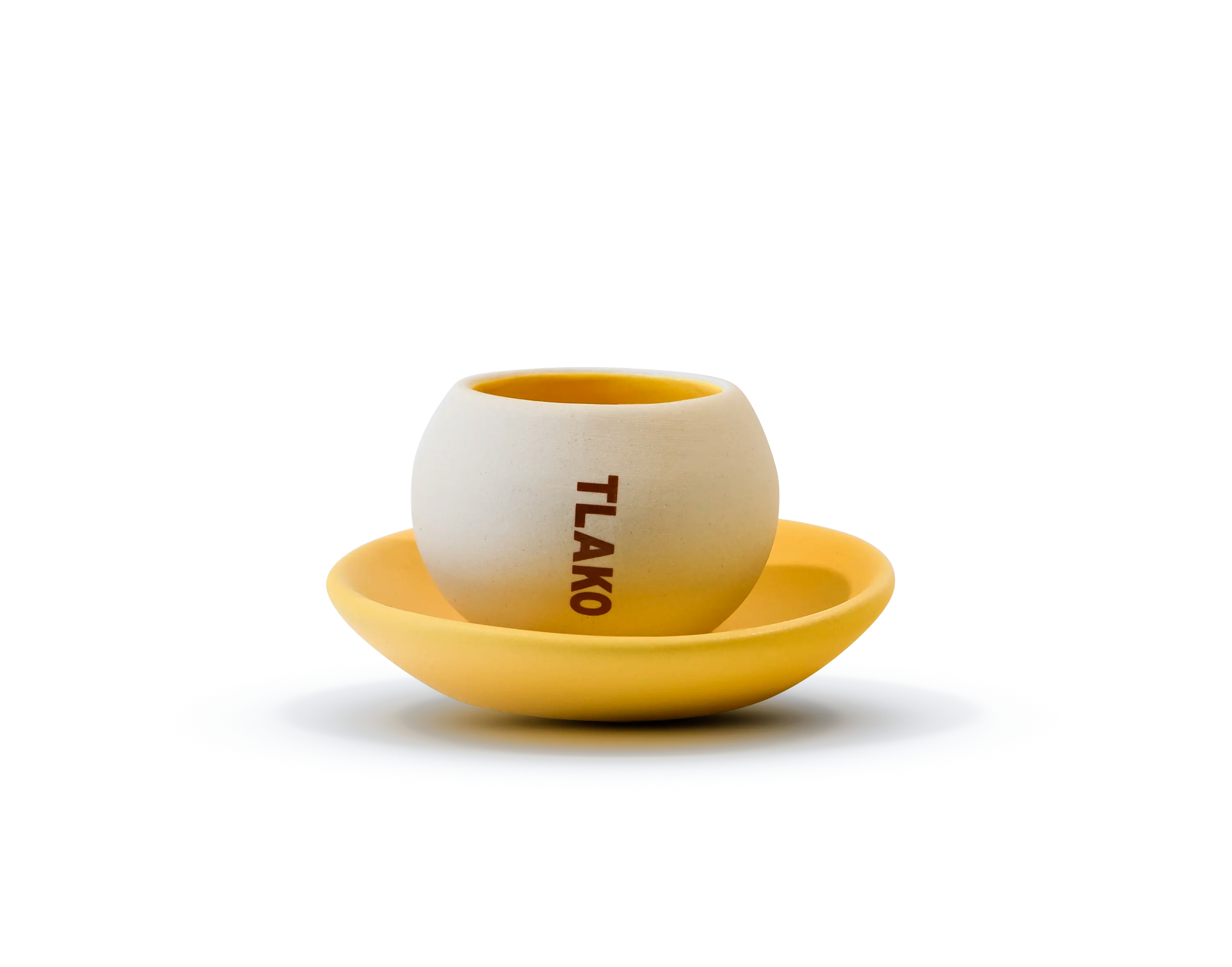 THE SEED & THE VOLCANO (espresso cup & saucer)